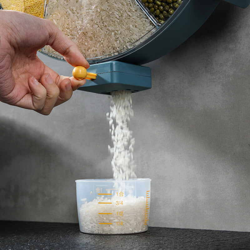 6-in-1 Wall Mounted Grain Dispenser